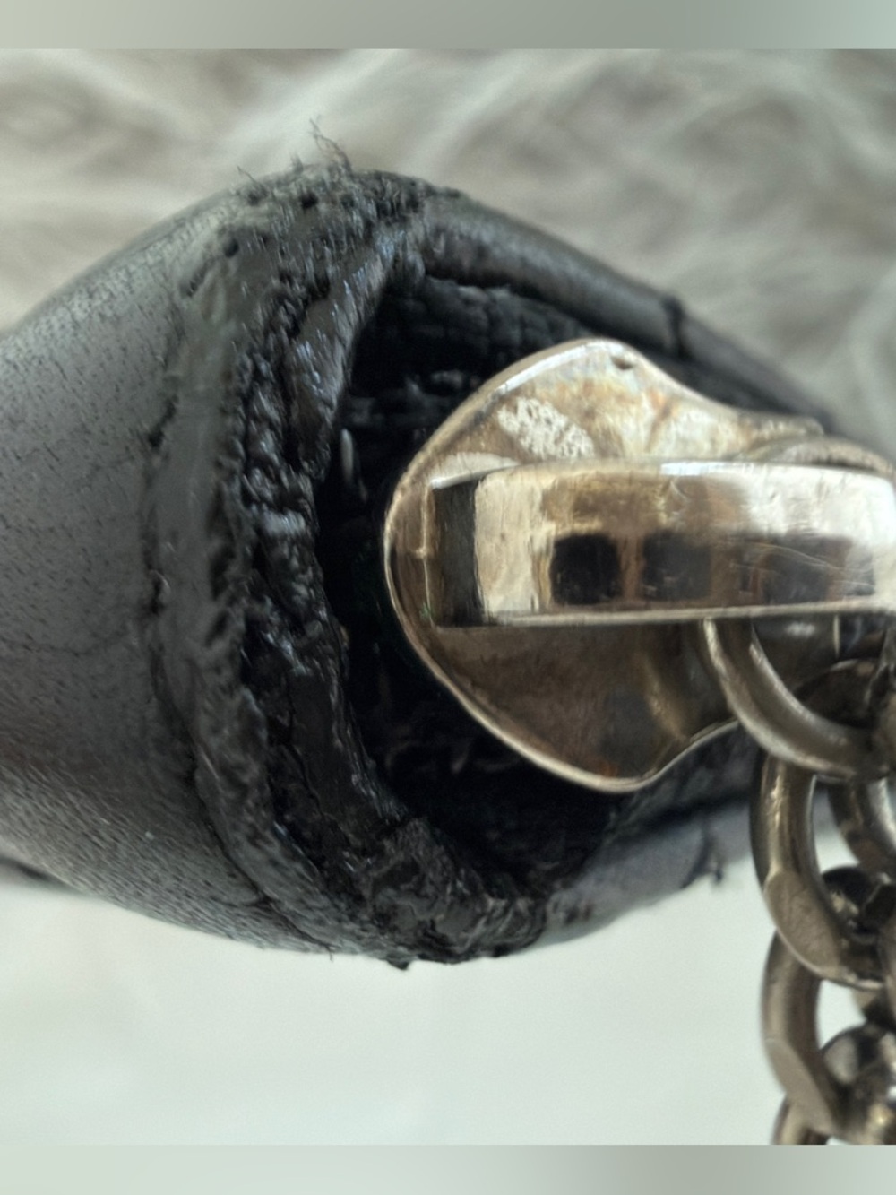 CHANEL Cambon Ligne Quilted Zip Around Travel Organizer Black/Pink Authentic - Picture 7 of 16